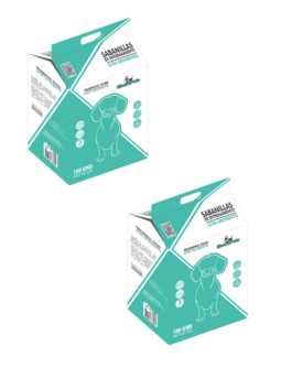 200 Sabanillas Pañales De Entrenamiento Para Mascotas Tamaño 60×60 cm